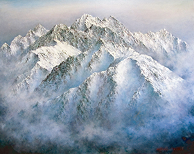 日本山岳画協会展